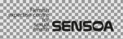 Logo Sensoa met baseline Flemish expertise centre for sexual health, versie monotoon