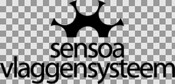 Logo Sensoa Vlaggensysteem, versie monotoon