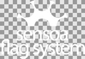 logo Flag System wit