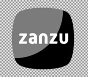 Logo Zanzu zwart-wit
